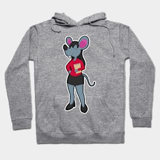 Mouse as Secretary with Notepad Hoodie